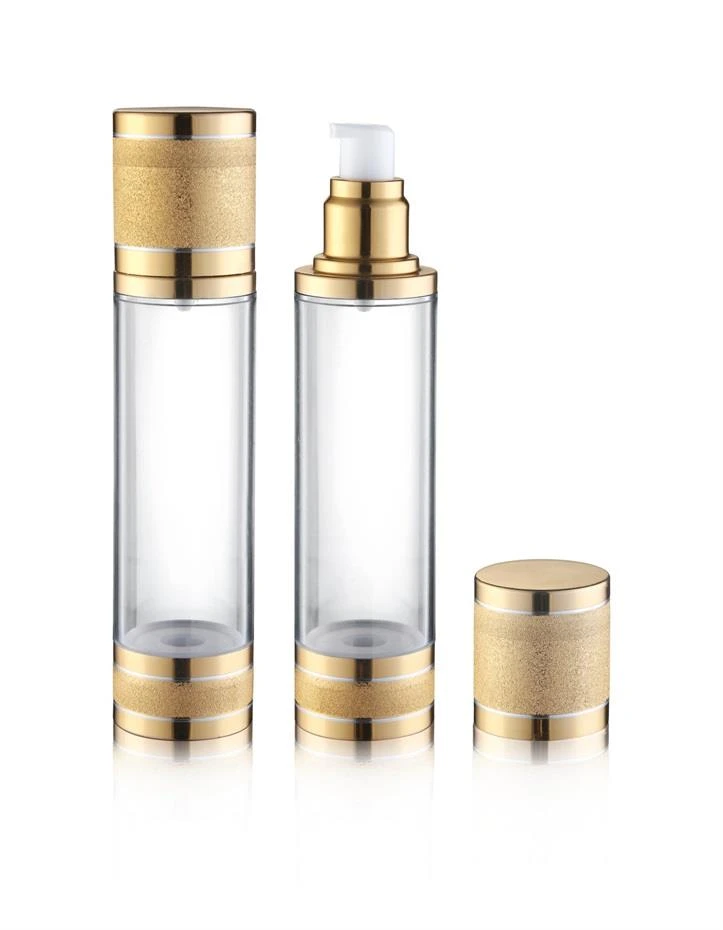 Gouden luchtloze pompfles 100ml